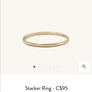 Mejuri Stacker Ring 14k Gold